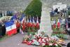 Cérémonie au monument au centre de Dieppe.