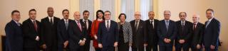   Minister Zaorálek Met with the Heads of Missions of the Arab League States 