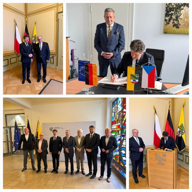 Antrittsbesuch in Magdeburg