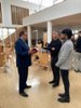 Návštěva univerzitní knihovny / Visita de la biblioteca de la universidad