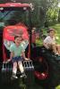 Kids on Zetor Tractor