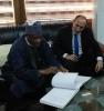 NMinistr obrany Nigérie Dan-Ali a velvyslanec ČR Skolil / Minister of Defence of Nigeria Dan-Ali and the Czech Ambassador Skolil