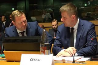 Ministr Petříček jednal na Radě FAC v Lucemburku 
