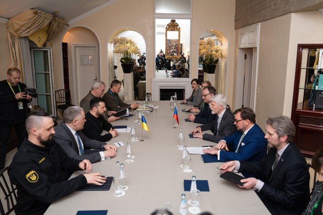 Prezident repubiky se zúčastnil Mnichovské bezpečnostní konference