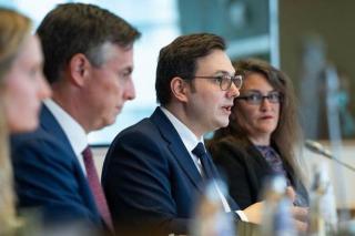 Minister Lipavský attended the C5 Meeting, then he presented the Czech EU Presidency priorities in Brussels