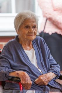 Mrs. Anděla Haida on a picture from June 2017