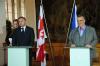 Ministr Karel Schwarzenberg a vicepremiér Gruzie Giorgi Barmidze