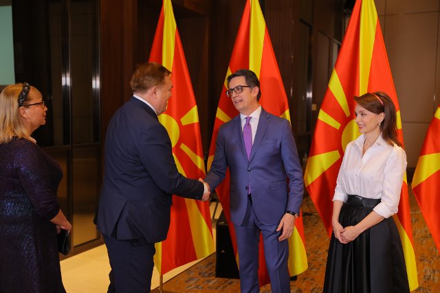 Ambassador Jaroslav Ludva met with the President of North Macedonia