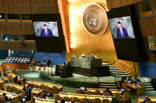 Foreign Minister Jan Lipavský called for steps against Russia at the UN General Assembly