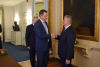 Pracovní oběd velvyslanců členských států EU s premiérem Belgie Alexandrem De Croo