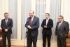 Číše vína s novými velvyslanci dne 27. ledna 2016