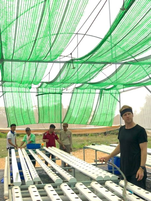 Instalace hydroponické stanice na školní farmě