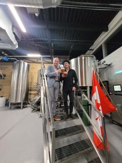 Vsrchní sládci Budějovického Budvaru a Godspeed Breweri společně vařili již tři várky piva