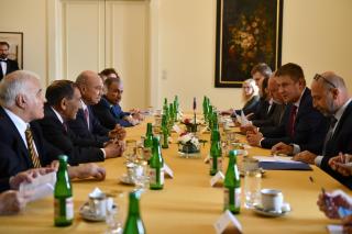 Ministr přijal předsedu jordánského Senátu