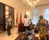 Velvyslanec Bílek přivítal nejvyššího náčelníka Togbegu Gbedegbleme Akpatsu II na Velvyslanectví České republiky/Ambassador Bílek Welcomed Paramount Chief Togbega Gbedegbleme Akpatsa II at the Czech Embassy