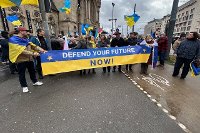 Une marche de soutien à l’Ukraine 