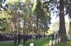 Memorial ceremony at the Military Cemetery in Brookwood 29. 10. 2017