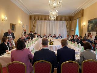 The first EU Heads of Missions lunch meeting in the Czech EU Presidency term,