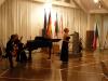 Sopransängerin Markéta Mátlová, begleitet von David Holý (Gitarre) und Jiří Škorpík (Klavier) 