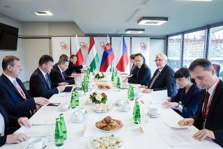 Ministr Lubomír Zaorálek na schůzce ministrů zahraničí V4 a Východního partnerství ve Varšavě, Copyright: MFA of Poland 