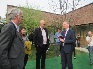 Ambassador T. Pernický launched the operation of the snoezelen therapeutic room at the Tbilisi Children's Hospice World of Lights.