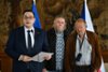 Minister Lipavský Presented the Gratias Agit Award to Adam Michnik 