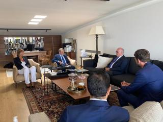 Ambassador Doležel met Gebran Basil, the President of the Free Patriotic Movement