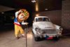 Maskot Lefumaru, Škoda Octavia 1961./Mascot Lefumaru and Skoda Octavia 1961.