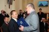Ministr Karel Schwarzenberg a Leonard Tobing