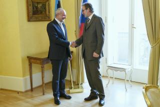 Deputy Minister Povejšil Met Deputy Minister of the Estonian MFA