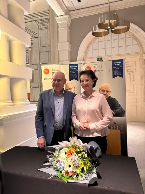 Karel Košárek + Ambassador Michaela Froňková