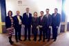 With Chairman Reinhard Bösch and other members of the Defence Committee