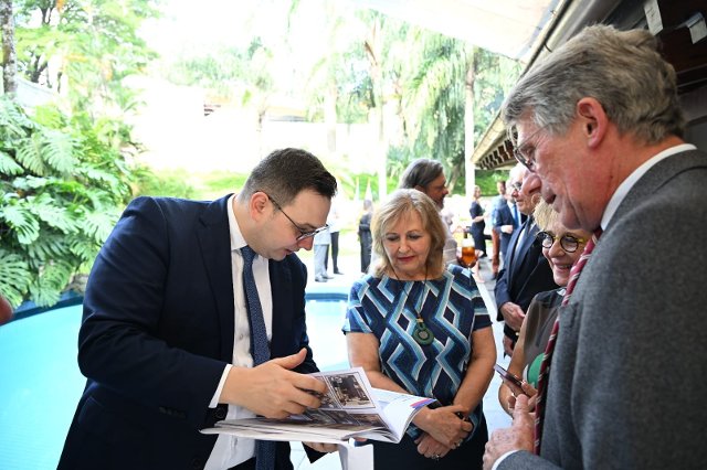 Setkání ministra Lipavského s krajany v Brazílii