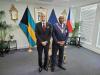 Předání pověřovacích listin velvyslance České republiky Petra Kavána na Bahamách