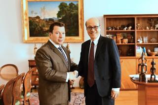 State Secretary Stašek received the Ambassador of Singapore