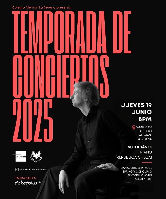 Concierto de Ivo Kahanek en La Serena