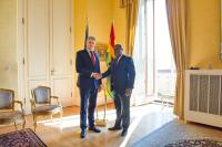 Ministr of Roads and Highways of Ghana in Prague