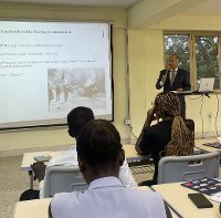 Czech Ambassador Lectures at the University of Ghana
