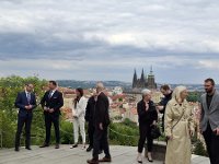 Připomínka významu českých krajanů ve světě u sochy Panny Marie z exilu