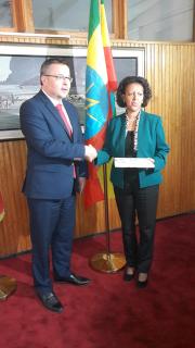 Politické konzultace NM Tlapy a MZV Etiopie