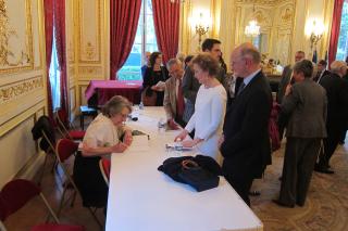 La présentation du livre « Le Silence de la peur » de Madame Dagmar Halas.
