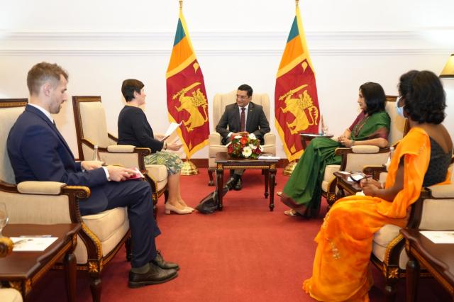 Meeting with Ali Sabry, Minister of Foreign Affairs of Sri Lanka