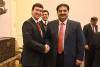Náměstek Lukáš Kaucký s ministrem obchodu Pákistánu Khurranem Dastgir Khanem