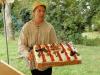 Un gâteau commémorant le 670ème anniversaire de la bataille de Crécy.
