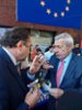 Návštěva českého stánku ministrem ZV Chile / Visita del stand checo por el Canciller de Chile