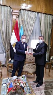 Meeting with Deputy Minsiter of Military Production Muhamed Mustafa