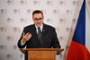 Ministr Lipavský přivítal v Praze chorvatského ministra zahraničí Grliće Radmana / Minister Lipavský Welcomed Croatian Foreign Minister Grlić Radman in Prague 