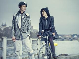 Collection of the clothes for urban cycling by company Free Circle