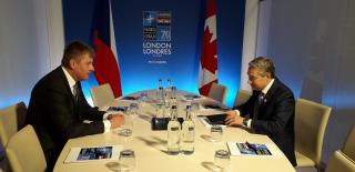 Minister Petříček during his bilateral meeting with the Canadian Minister of Foreign Affairs Mr. Francois –Philippe Champagne