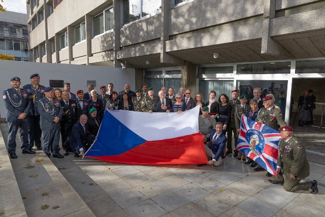 Den veteránů na české ambasádě